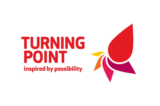Turning Point inspired by possibility logo 