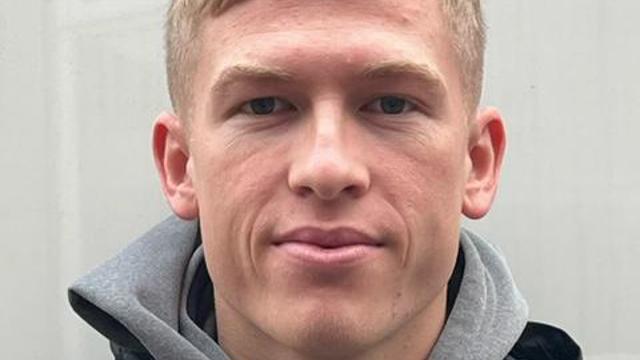 Our apprentice Callum in a black jacket