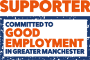 Supporter committed to good employment logo